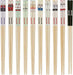 Skater Monchich Non Slip Dishwasher Safe Chopsticks - Baymax 10 Pairs - 4973307734380