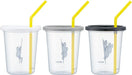 Skater SIH3ST A Tumbler with Straw 10.8 oz Set of 3