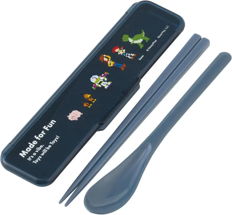 Skater Toy Story Pixel Art Chopsticks and Spoon Set