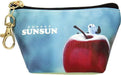 T's Factory Puppetooth Triangle Mini Pouch Apple