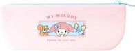 T'S Factory Sanrio Soft Silicone Pen Pouch Case - My Melody 7x19x2cm - 4548626259946