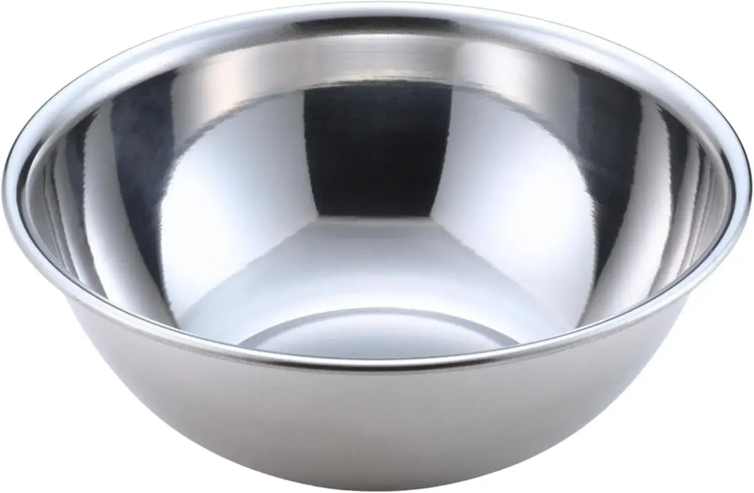 Takagi Lightweight Heat Resistant Microwave Safe Plastic Bowl - Stainless Steel 21cm - 4907052842366