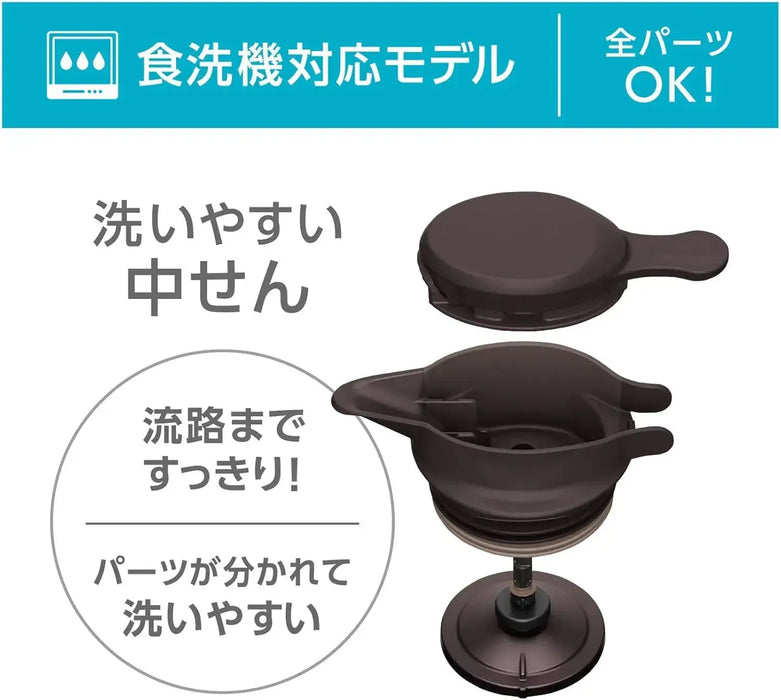 Thermos Dishwasher Safe Stainless Steel Thermal Pitcher