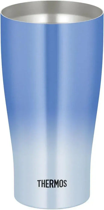 Thermos Vacuum Insulated Tumbler Dishwasher Safe Hot and Cold - Blue Gradient 600ml - 4573603021780