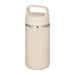 Thermos Vacuum Insulated Water Bottle with Carry Handle - Cream Beige 360ml - 4573603023364