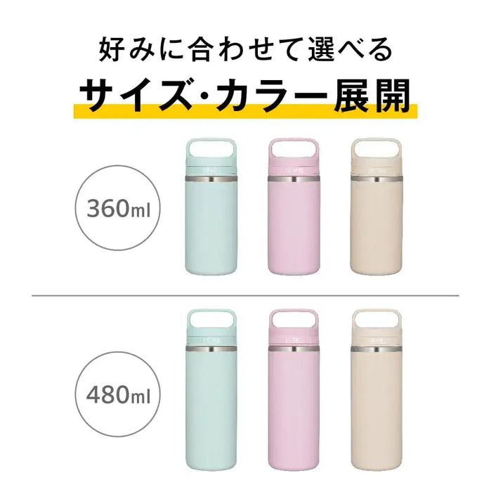 Thermos Vacuum Insulated Water Bottle with Carry Handle