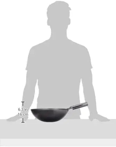 TKG Endo Shoji Beijing Wok 11.8 Inch Single Handle Nonstick