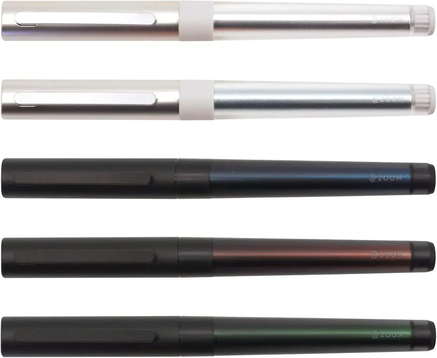 Tombow Gel Ballpoint Pen 05mm Black Ink Urban Silver