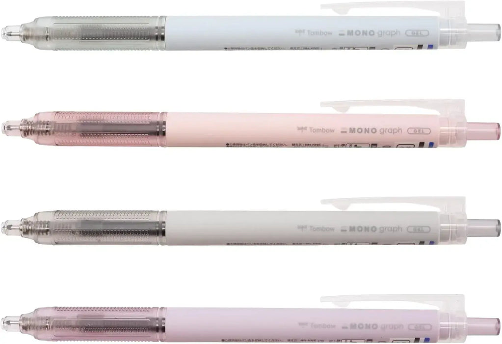 Tombow Monogram Light Gel Ballpoint Pen 05 mm Purple Black