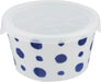 West Sea Pottery Hasami Ware Bowl with Lid - Small Polka Dots - 4965451325712