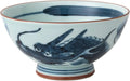 West Sea Pottery Hasami Ware Yunomi Dragon Pattern Cup - Rice Bowl - 4965451733838