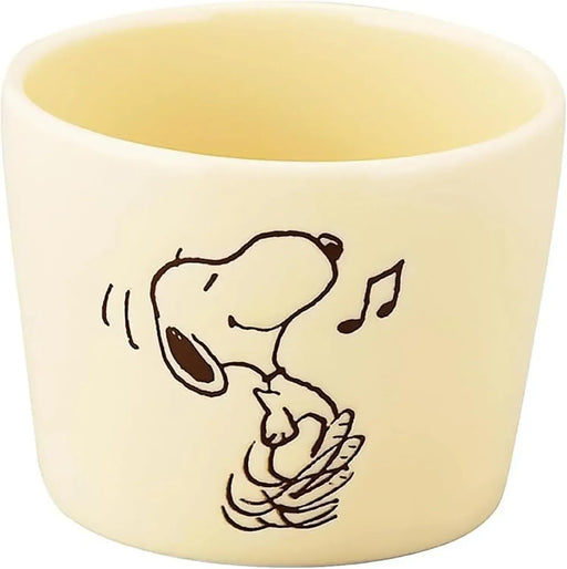 Yamaka Peanuts Snoopy Porcelain Dessert Cup Made in Japan