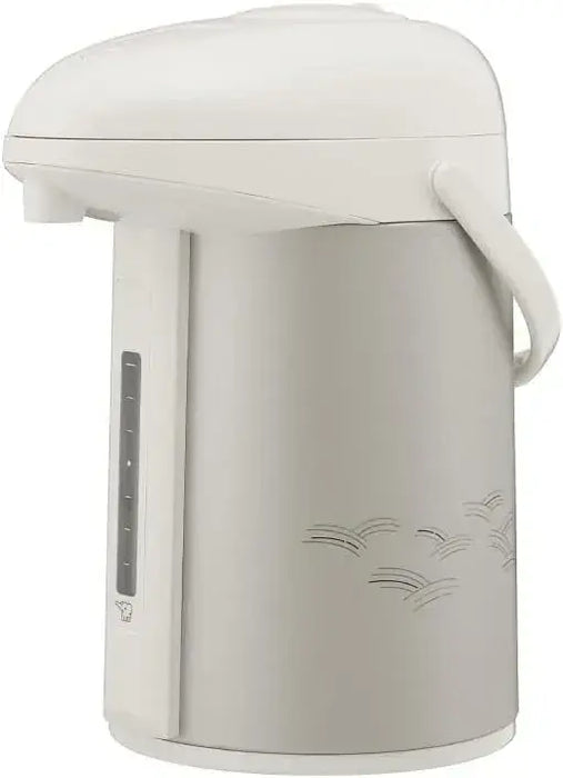 ZOJIRUSHI Glass Airpot Vacuum Insulated Beverage Dispenser - 2.2L Matte Silver - 4974305223869