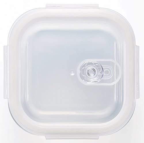 Aderia Japan Glass Food Storage Containers - 500ml, Set of 2