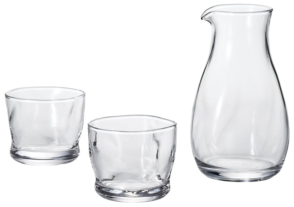 Aderia S-6203 Tebineri Sake Set Cold Dishwasher Safe Carafe from Japan