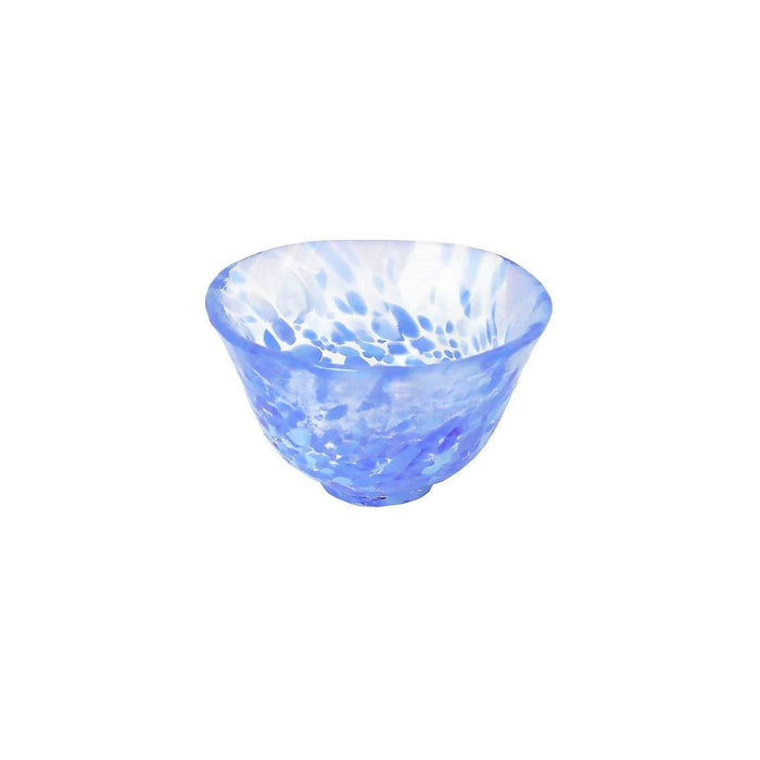 Aderia Japan Tsugaru Vidro 50Ml Blue Hand-Blown Sake Glass