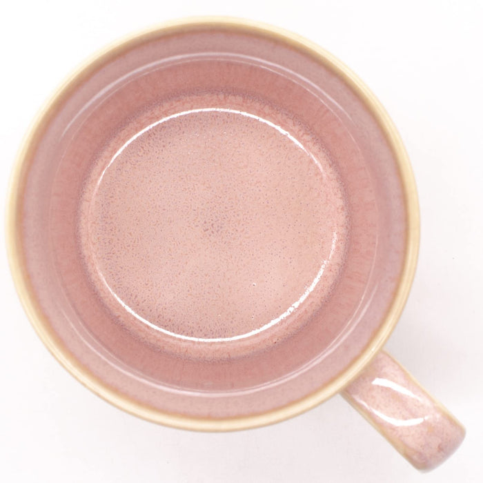 Aito 517066 Ceramic Mug 320ml Pink Mino Dishwasher/Microwave Safe Japan