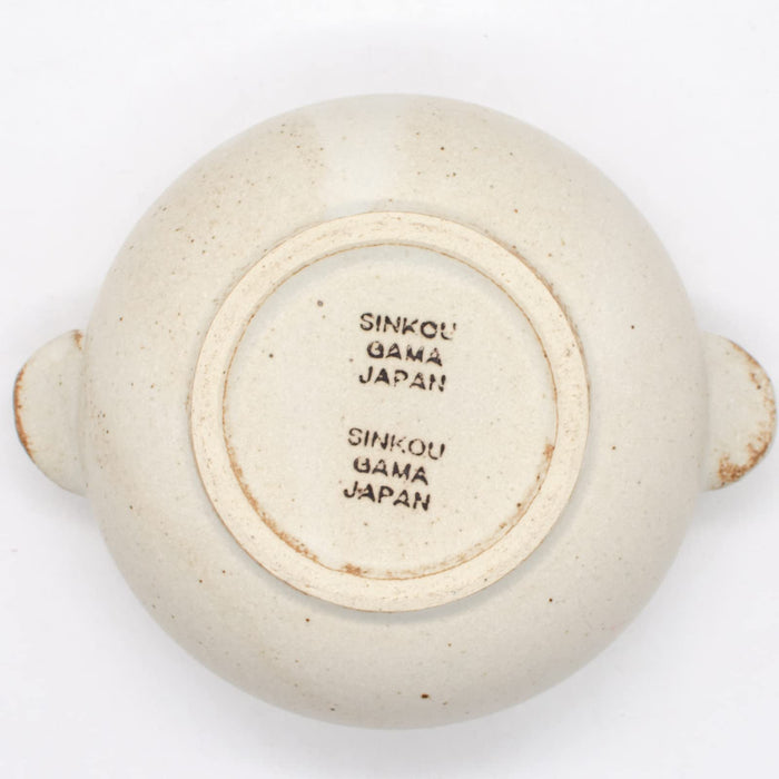 Aito Seisakusho 12cm White Mino Ware Bowl Microwave Dishwasher Safe