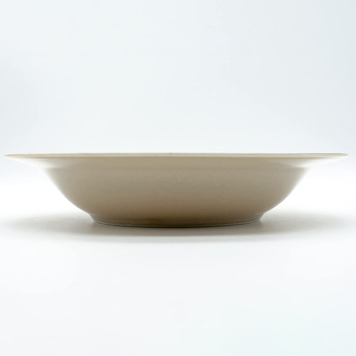 Aito Anyware Bowl Plate L 21cm Fleurage Navy Mino Ware 111042