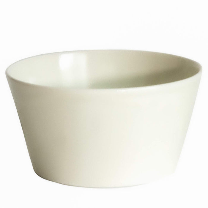 Aito Mino Ware 520138 Microwave Pack 14x7cm Bowl White Canister Lid Japan