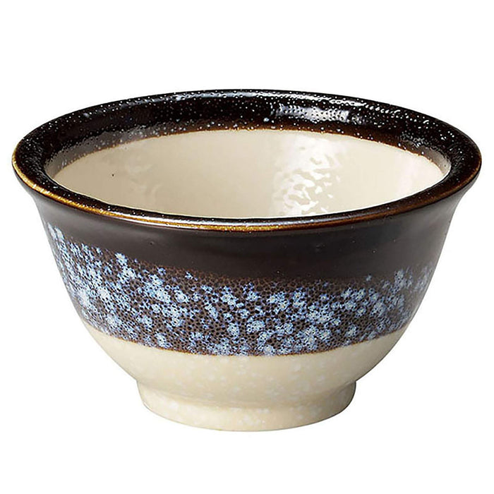 Aito Glaze Works Bowl 420ml Black Mino Ware Japan 266408