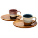 Aito Porcelain Mug & Tray Set 350ml Mino Ware Japan 266765-Kiichin - The #1 Place for Japanese Goods in Your Hand!