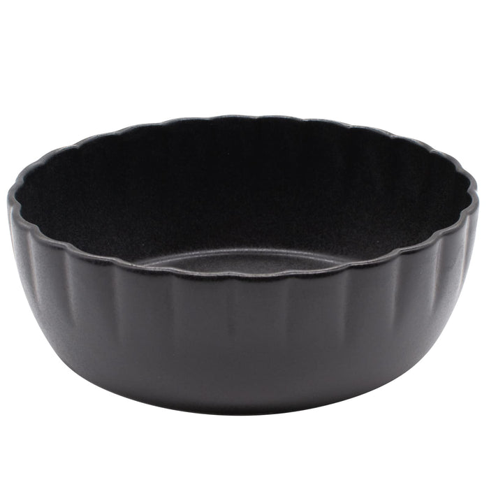 Aito Hana Salad Bowl Set 14cm Black Seto Ware 288536