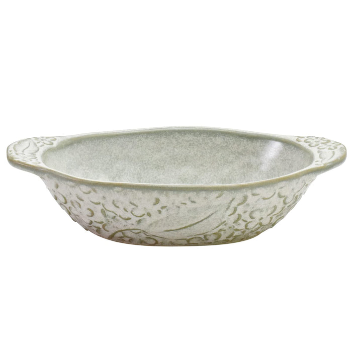 Aito Lien Gratin Dish Bowl 20x12cm Microwave/Dishwasher Safe Japan