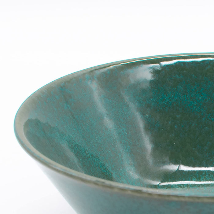 Aito Bowl 380ml Green Mino Ware Dishwasher/Microwave Safe 517019-Kiichin - The #1 Place for Japanese Goods in Your Hand!
