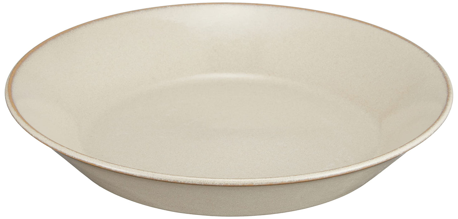 Aito Mino Ware Curry Plate Pasta Plate 21cm Gray Dishwasher/Microwave Safe 517017-Kiichin - The #1 Place for Japanese Goods in Your Hand!