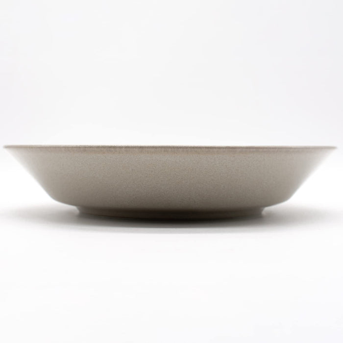 Aito Mino Ware Curry Plate Pasta Plate 21cm Gray Dishwasher/Microwave Safe 517017-Kiichin - The #1 Place for Japanese Goods in Your Hand!