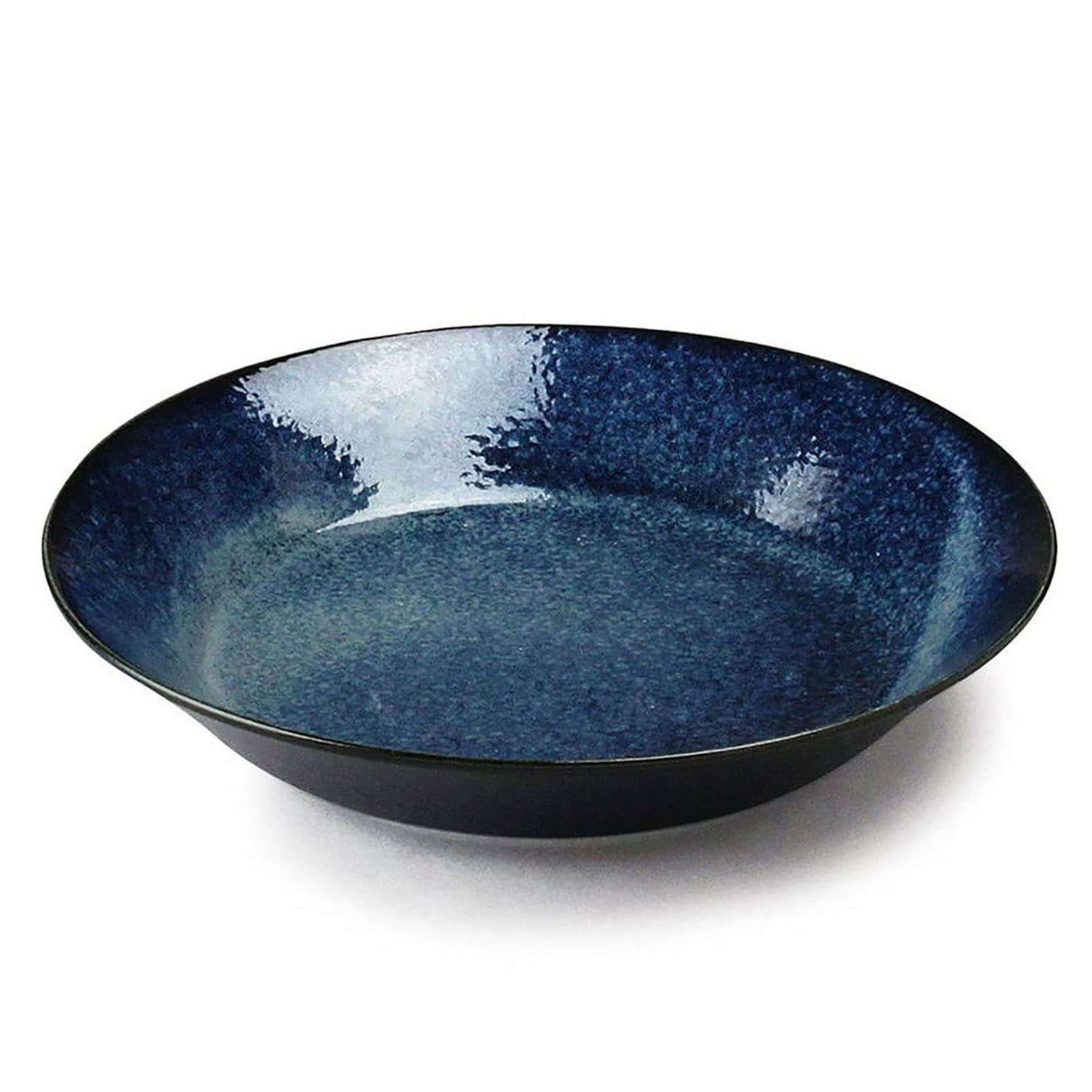 食器 sato Aito Seisakusho Natural Color Curry Plate Pasta Plate 21Cm Navy Mino W