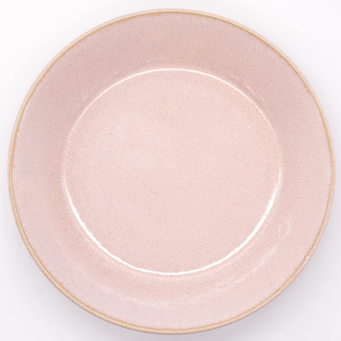 Aito Seisakusho Natural Color Curry Plate Pasta Plate 21cm Pink Mino Ware Dishwasher/Microwave Safe 517069-Kiichin - The #1 Place for Japanese Goods in Your Hand!