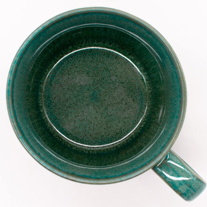 Aito Mino Ware Mug 320ml Green Dishwasher & Microwave Safe Japan 517027-Kiichin - The #1 Place for Japanese Goods in Your Hand!