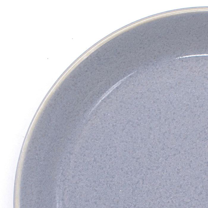 Aito Natural Color Plate 14cm Blue Gray Mino Ware Dishwasher & Microwave Safe Japan Tableware 517294-Kiichin - The #1 Place for Japanese Goods in Your Hand!