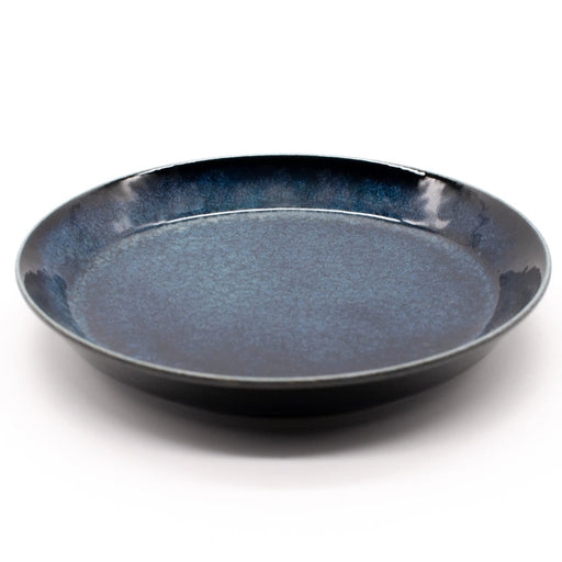 Aito Natural Color Plate 14cm Navy Mino Ware Dishwasher/Microwave Safe 517024-Kiichin - The #1 Place for Japanese Goods in Your Hand!