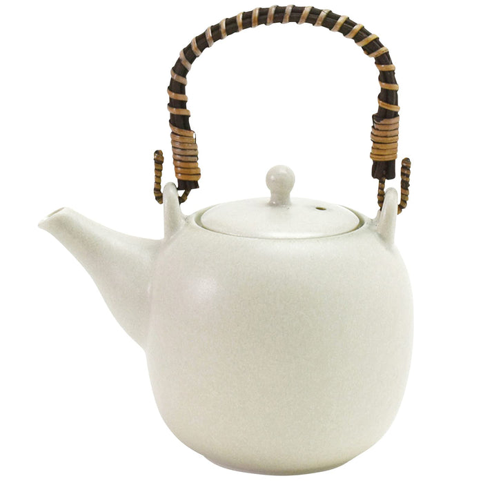 Aito Seisakusho Moon White Mino Ware Teapot 560ml Made in Japan
