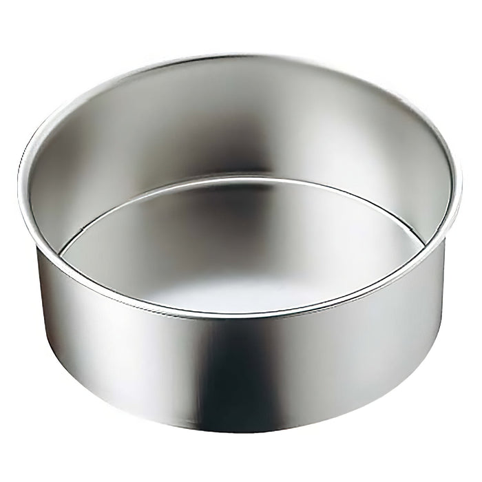 Akagawa Stainless Steel Round Cake Pan - Durable and Versatile