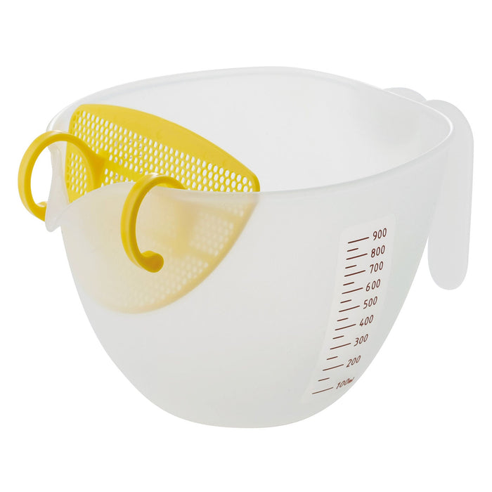 Akebono Egg Strainer Bowl - Efficient Mixing and Straining Solution