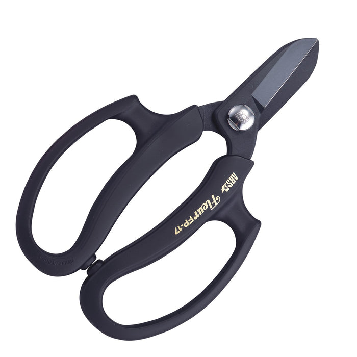 Ars Corporation Fp-17-Bk Commercial Flower Scissors Fleur (Black)