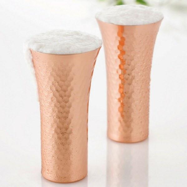 Asahi Copper Beer Glass Set - 380ml (2 Glasses)