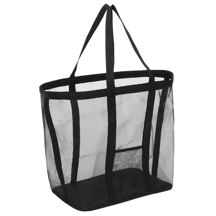 Astro Laundry Mesh Bag - Black 39X24X40Cm - Japan 820-28 Basket Bag