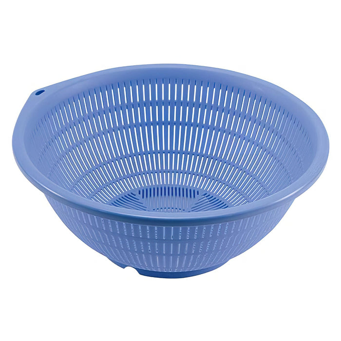 Benkei 20cm Blue Plastic Colander - Efficient Kitchen Tool