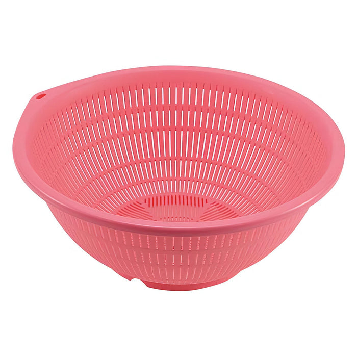 Benkei 45cm Pink Plastic Colander - Premium Quality