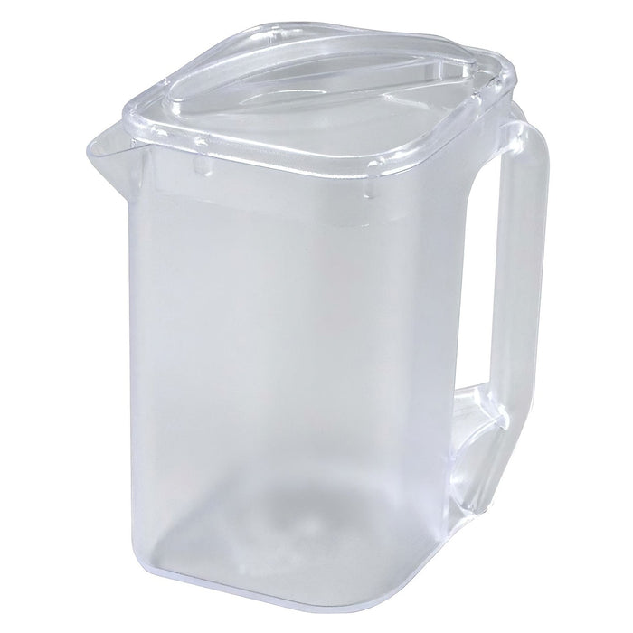 Benkei 2.1L Clear Plastic Square Water Pitcher - Premium Quality for Refreshing Hydration