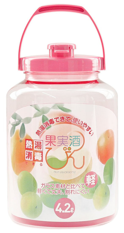 Takeya Chemical Industry 4.2L Heat-Resistant Boiling Water Fruit Sake Bottle-Kiichin - The #1 Place for Japanese Goods in Your Hand!