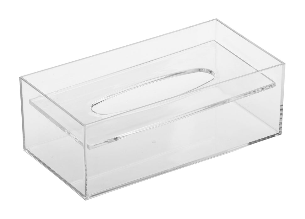 Rectangular Transparent Tissue Case by Butterfly Plastic Industry Japan - 125X244X86H (Mm)