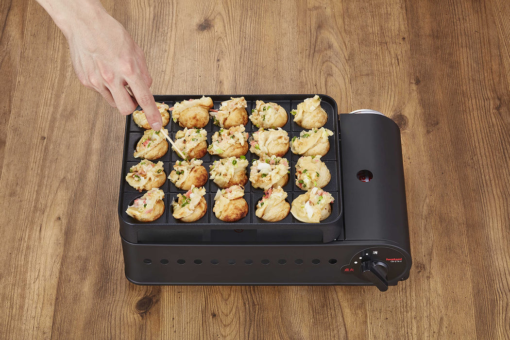 Iwatani Japan Takoyaki Maker CB-Etk-2 - Portable Gas Cooker