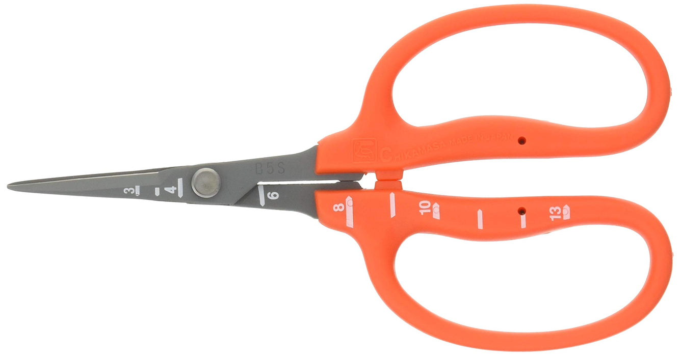 Chikamasa B-500Slf L-Type Grape Shears Stainless Fluorine Treated