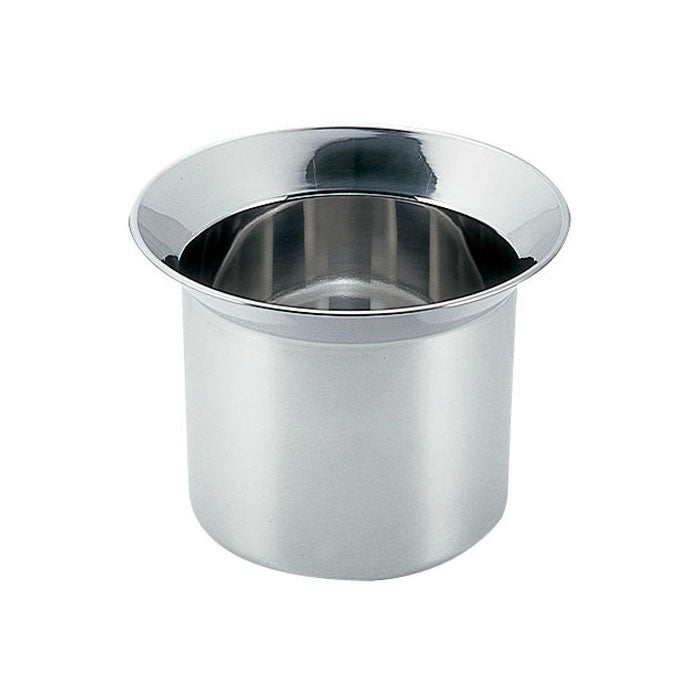 Clover Stainless Steel Tempura Scrap Container - 27cm Efficient and Durable Solution for Kitchen Waste